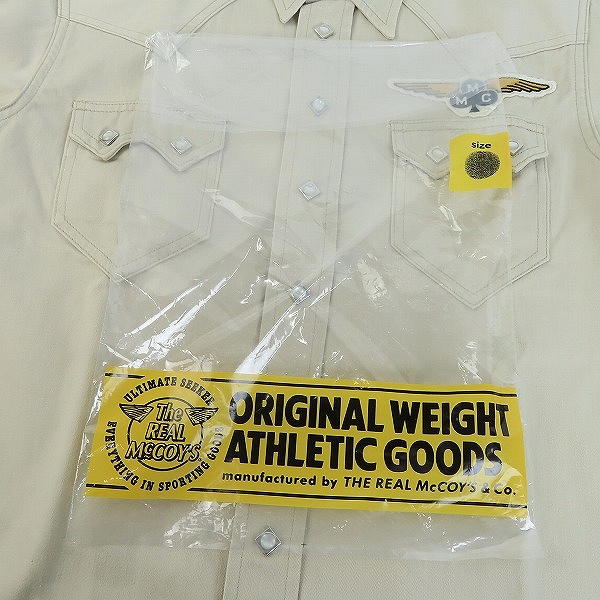 実際に弊社で買取させて頂いたThe REAL McCOY'S/リアルマッコイズ ウエスタンシャツ 301S/15の画像 6枚目