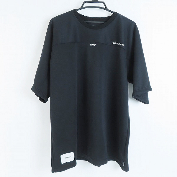 実際に弊社で買取させて頂いたWTAPS/ダブルタップス 22SS QB/SS/POLY 221ATDT-CSM21 クルーネック フットボール Tシャツ 3