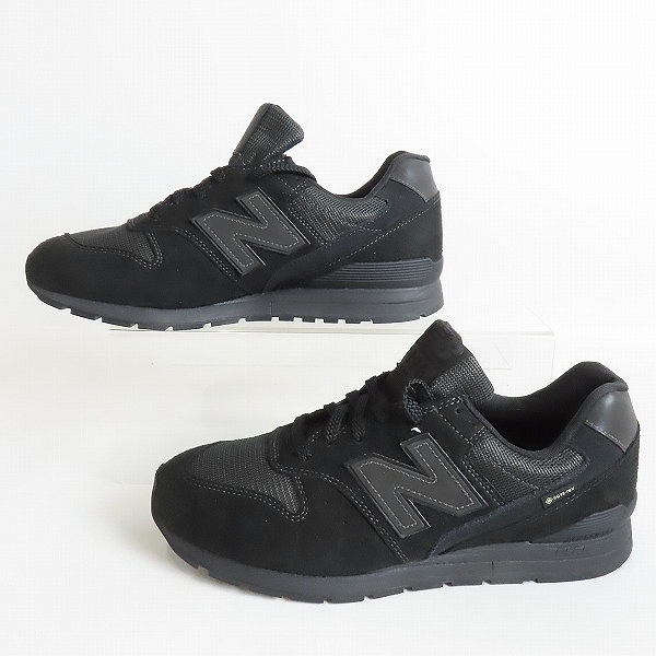 実際に弊社で買取させて頂いた【未使用】New Balance/ニューバランス United Arrows別注 996 GORE-TEX "Black"CM996XU2/27の画像 3枚目