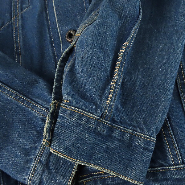 実際に弊社で買取させて頂いたUNITED ARROWS＆SONS/ユナイテッドアローズアンドサンズ デニムジャケット 5525-211-0102/Lの画像 7枚目