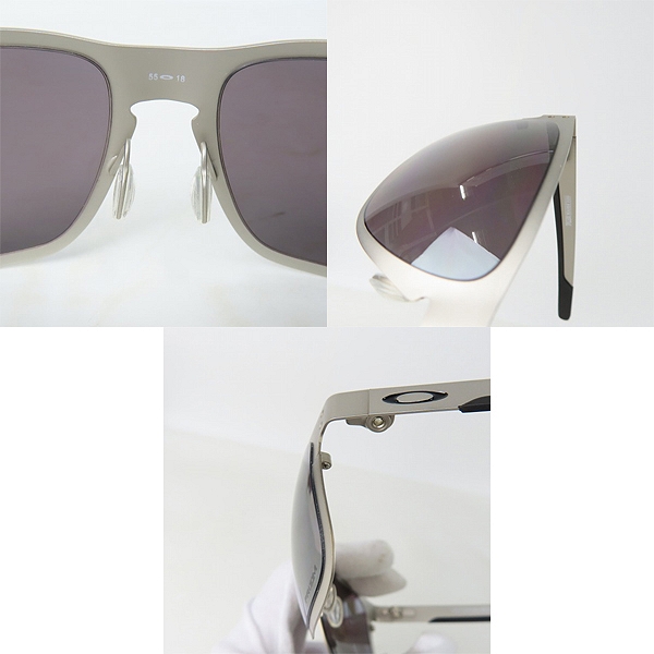 実際に弊社で買取させて頂いたOAKLEY/オークリー HOLBROOK METAL ホルブルックメタル サングラス OO4123-0955の画像 4枚目