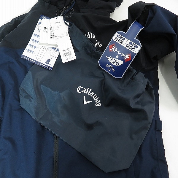 実際に弊社で買取させて頂いた【未使用】Callaway/キャロウェイ 4WAYセットアップレインウェア C23989100/Lの画像 8枚目
