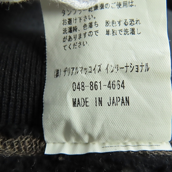 実際に弊社で買取させて頂いたTHE REAL McCOYS/ザリアルマッコイズ COLTS PRIDEプリント スウェット/Sの画像 4枚目