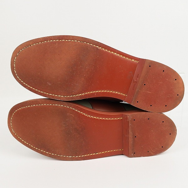 実際に弊社で買取させて頂いたREGAL/リーガル サドルオックスフォードシューズ グレー×ブラウン 2051N 25.0の画像 2枚目