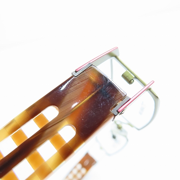 実際に弊社で買取させて頂いたJ.F.REY/ジェイエフレイ メガネフレーム/アイウェア/眼鏡 JF2260 4535の画像 8枚目