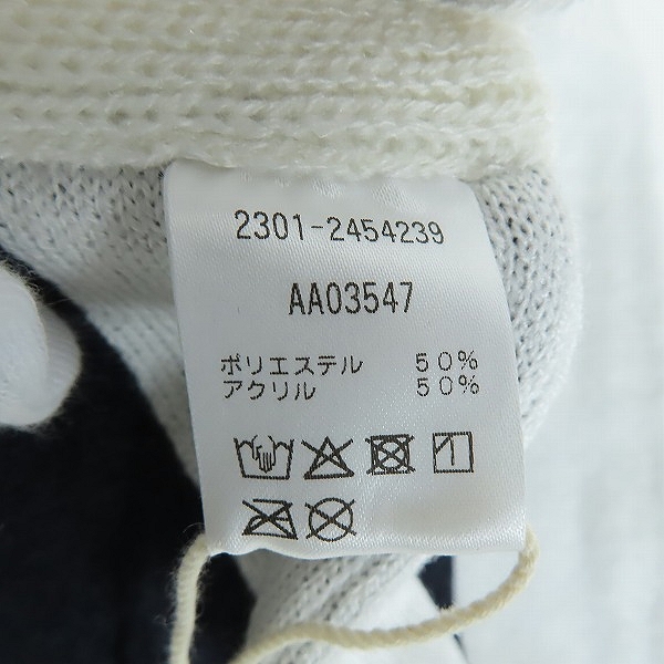 実際に弊社で買取させて頂いた【未使用】CANTERBURY/カンタベリー SPECTATOR KNIT MUFFLER/スペクテーターニットマフラー AA03547の画像 2枚目