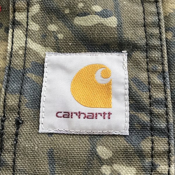実際に弊社で買取させて頂いたCarhartt/カーハート カモフラ オーバーオール 32×32の画像 2枚目