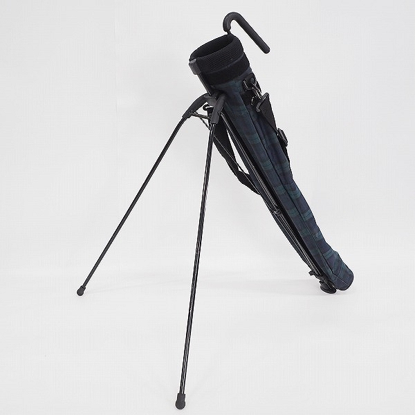 実際に弊社で買取させて頂いたBEAMS GOLF/ビームスゴルフ スタンド式クラブケース ショルダー付き チェック柄の画像 1枚目