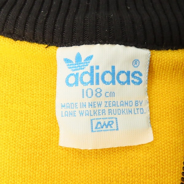 実際に弊社で買取させて頂いたadidas/アディダス ヴィンテージ  ニュージーランド製 トラックジャケット セットアップ/108cmの画像 2枚目