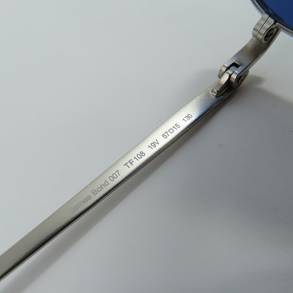 実際に弊社で買取させて頂いた007 × TOM FORD/トムフォード James Bond/ジェームズ・ボンドモデル サングラス TF108 19Vの画像 6枚目