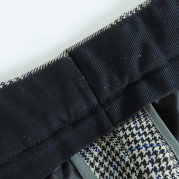 実際に弊社で買取させて頂いたBEAUTY&YOUTH UNITED ARROWS/ビューティーアンドユース グレンチェック1Pワイドテーパードパンツ 1214-199-7277/Mの画像 6枚目