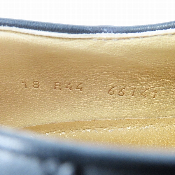 実際に弊社で買取させて頂いたPARABOOT/パラブーツ MICHAEL MARCHE Ⅱ/ミカエル レザーシューズ 715604 44の画像 5枚目