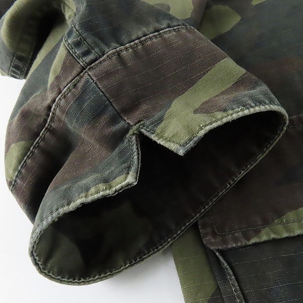 実際に弊社で買取させて頂いたUNITED ARROWS &SONS/ユナイテッドアローズアンドサンズ CAMO TOMMY SHIRT/ミリタリージャケット 5525-211-0115/Lの画像 8枚目