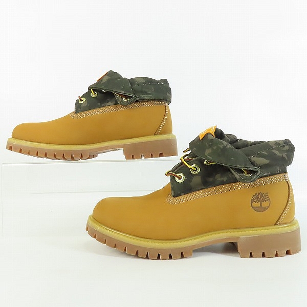 実際に弊社で買取させて頂いたTimberland/ティンバーランド PREMIUM ROLL TOP BOOT プレミアム ロールトップ ブーツ/25.0の画像 3枚目