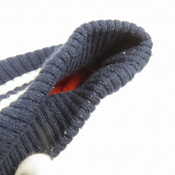 実際に弊社で買取させて頂いたatmos/アトモス Aロゴワッペン フェイクレザー切替 中綿キルティングスタジャン Mの画像 6枚目