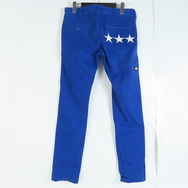 実際に弊社で買取させて頂いたDickies/ディッキーズ スター刺繍スリムワークパンツ 142M40LH01/30の画像 1枚目