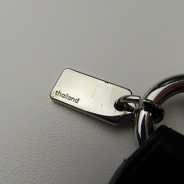 実際に弊社で買取させて頂いたCOACH/コーチ レザー ロゴ キーチェーンの画像 5枚目