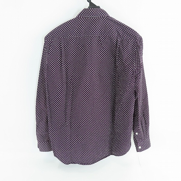 実際に弊社で買取させて頂いたFRED PERRY/フレッドペリー Polka Dot Print L/S Shirt JAPAN LIMITED/ポルカドットプリント 長袖シャツ F4359/Mの画像 1枚目