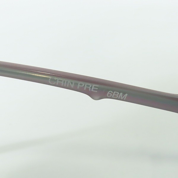 実際に弊社で買取させて頂いたAnne et Valentin/アンバレンタイン CHIN PRE 6BM メガネフレームの画像 6枚目