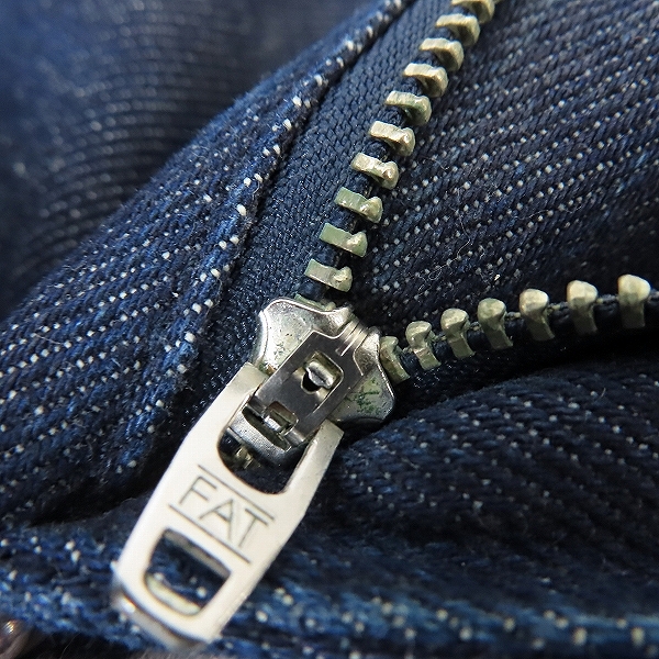 実際に弊社で買取させて頂いたFAT/エフエーティー  デニムパンツ F30001-PN19-AKAB SKINNYの画像 4枚目