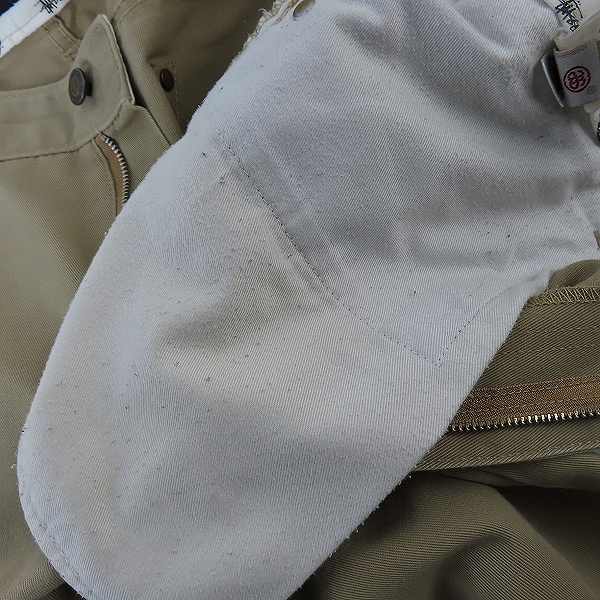 実際に弊社で買取させて頂いたSTUSSY×Dickies/ステューシー×ディッキーズ ワークパンツ/34の画像 5枚目