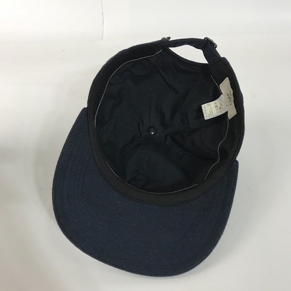 実際に弊社で買取させて頂いたCA4LA/カシラ 6パネル プレーン キャップ DOU01431の画像 4枚目