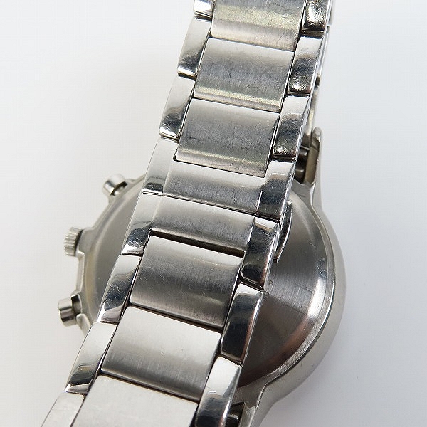 実際に弊社で買取させて頂いたEMPORIO ARMANI/エンポリオアルマーニ クロノグラフ デイト クォーツ 腕時計  AR2448【動作未確認】の画像 6枚目