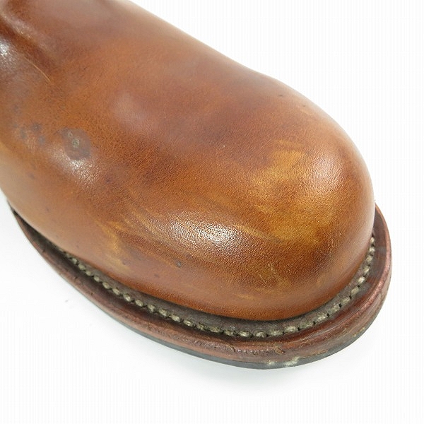 実際に弊社で買取させて頂いたCHIPPEWA/チペワ  レザー ショート エンジニアブーツ 91065/10Eの画像 7枚目