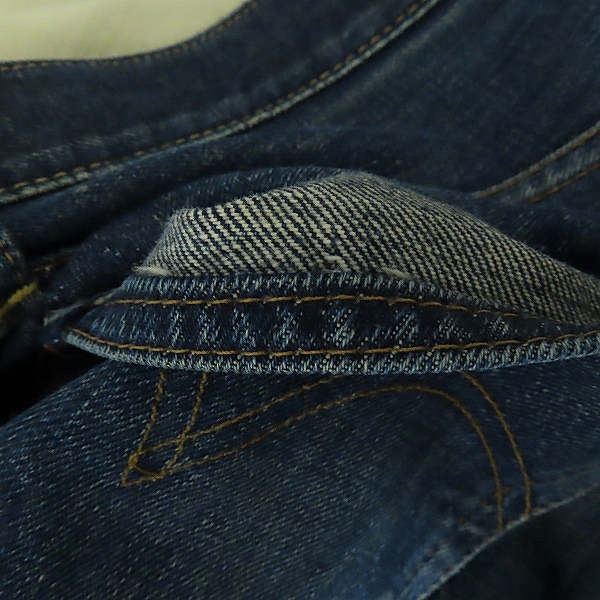実際に弊社で買取させて頂いたLevis/リーバイス 501 ヴィンテージ 刻印16 ビッグE ボタンフライ デニムパンツの画像 5枚目