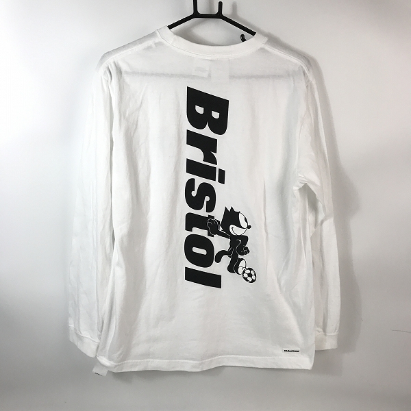 実際に弊社で買取させて頂いたF.C.Real Bristol/エフシーレアルブリストル FELIX THE CAT SUPPORTER L/S TEE ロングTシャツ FCRB-232135/Mの画像 1枚目