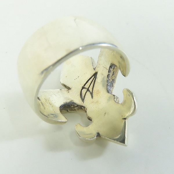 実際に弊社で買取させて頂いたCRAZY PIG/クレイジーピッグ ヘビー フレアデリス リング/指輪 17.5号の画像 5枚目