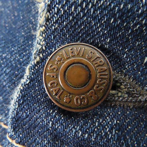 実際に弊社で買取させて頂いたLevi's/リーバイス デニムジャケット 70505-0217/40の画像 6枚目