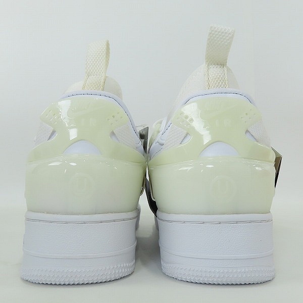 実際に弊社で買取させて頂いた【未使用】NIKE×UNDERCOVER/ナイキ×アンダーカバー AIR FORCE 1 LOW/エアフォース１ ロー ホワイト DQ7558-101/29の画像 1枚目
