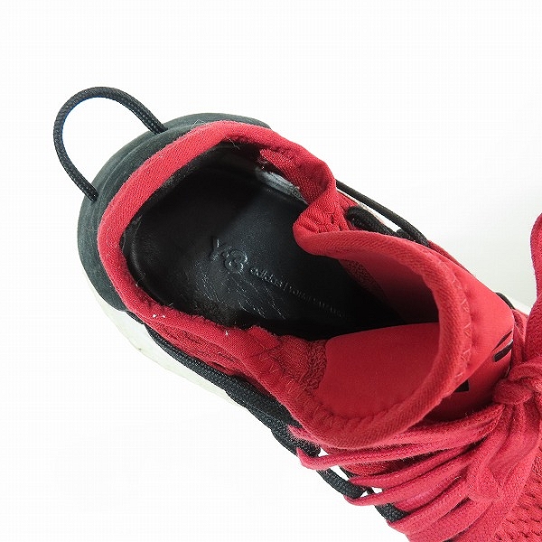 実際に弊社で買取させて頂いたY-3 Yohji Yamamoto×adidas/ワイスリー ヨウジヤマモト×アディダス ローカットスニーカーAC7191/KUSARI/25の画像 4枚目