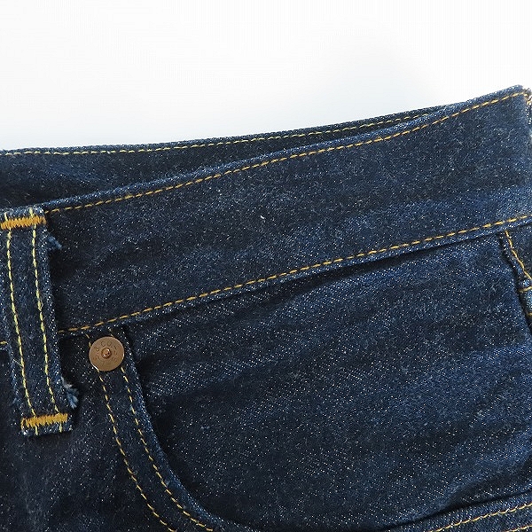 実際に弊社で買取させて頂いたLEVI'S/リーバイス 501XX 復刻 バレンシア工場製 ビッグE 刻印555 501‐0003 デニムパンツ/W34 L36の画像 7枚目