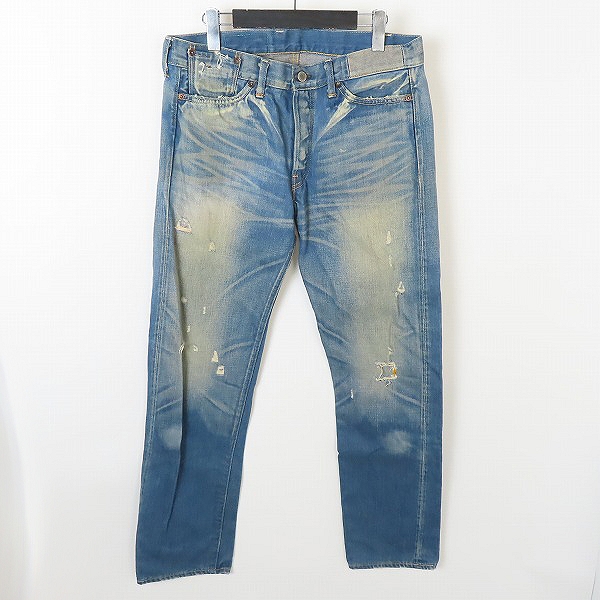 実際に弊社で買取させて頂いたLevi's/リーバイス 501XX 66復刻 リジッドデニム 66501/34