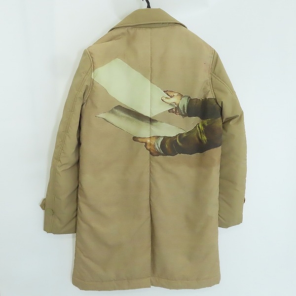実際に弊社で買取させて頂いたUNDERCOVER/アンダーカバー A.BORREMANS/ミヒャエルボレマンス 中綿ステンカラーコート UCR4304-4/2の画像 1枚目