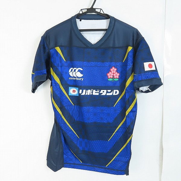 実際に弊社で買取させて頂いたcanterbury/カンタベリー 2019年 ラグビーワールドカップ 日本代表 ラグビージャージ RG30096/L