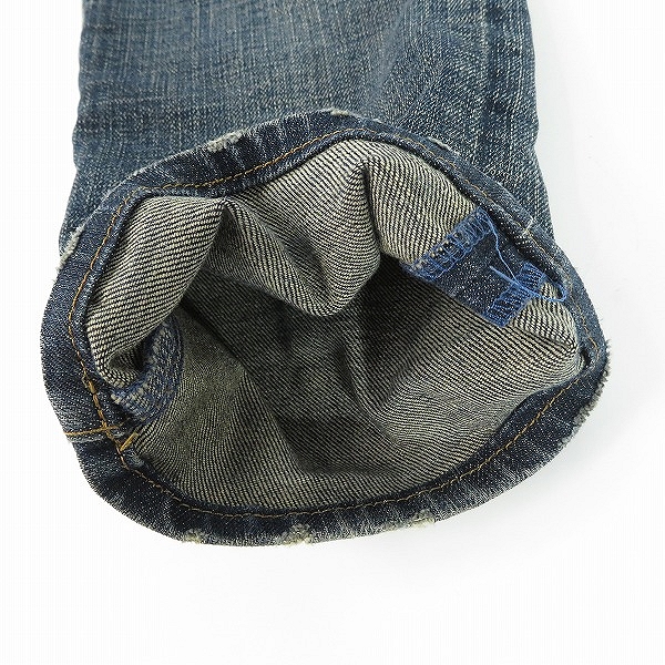 実際に弊社で買取させて頂いた【JPタグ】DIOR HOMME/ディオールオム 07AW Jake 加工デニム 7H311080585/28の画像 7枚目