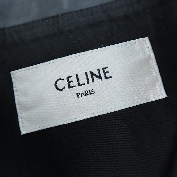 実際に弊社で買取させて頂いたCELINE by Hedi Slimane/セリーヌバイエディスリマン ライダースジャケット 2E467297D/44の画像 2枚目
