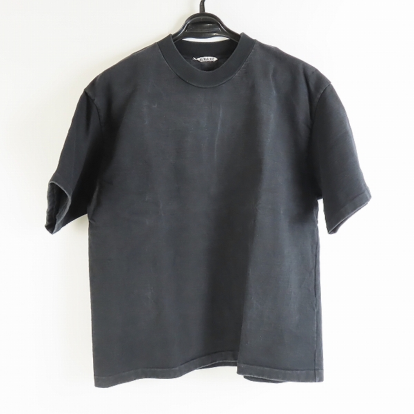 実際に弊社で買取させて頂いたAURALEE/オーラリー STAND UP TEE Tシャツ ブラック A20ST01SU/4