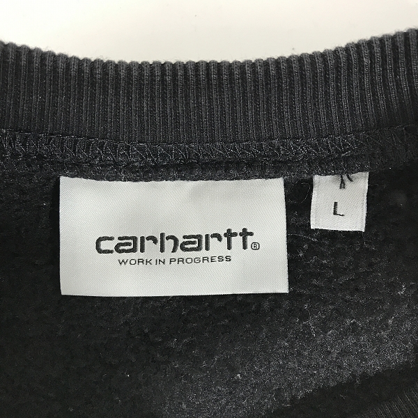 実際に弊社で買取させて頂いたCarhartt/カーハート クルーネック トレーナー/Lの画像 2枚目