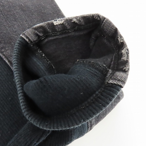 実際に弊社で買取させて頂いたglamb/グラム Poly Pants ポリーデニムパンツ リペア加工 /3の画像 6枚目