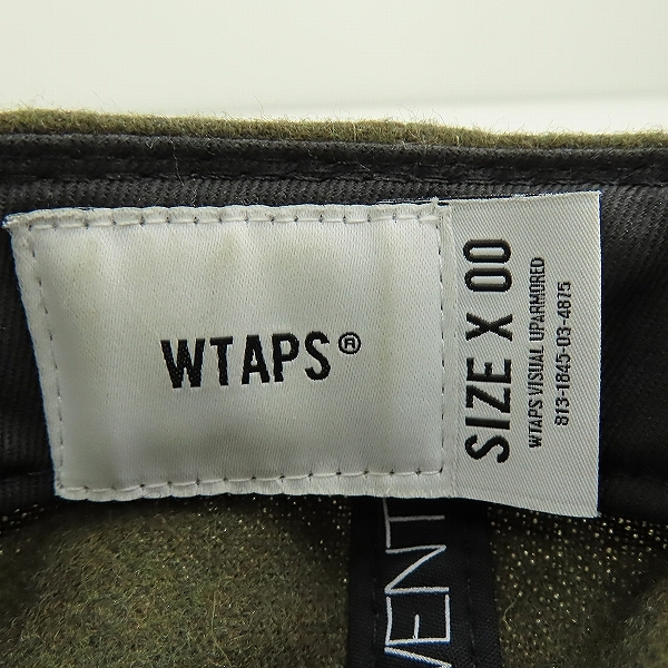 実際に弊社で買取させて頂いたWTAPS×NEW ERA/ダブルタップス×ニューエラ 22AW 9TWENTY FLANNEL CAPの画像 5枚目