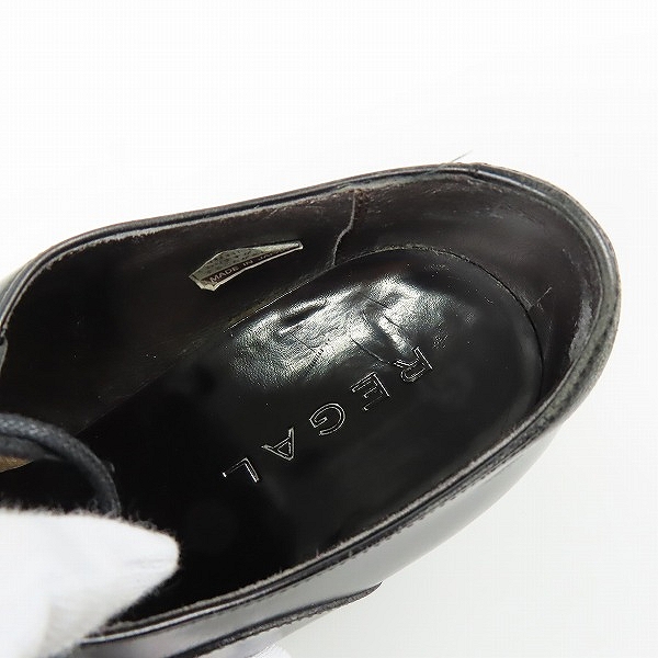 実際に弊社で買取させて頂いたREGAL/リーガル ストレートチップ レザーシューズ 011R/24.5の画像 4枚目
