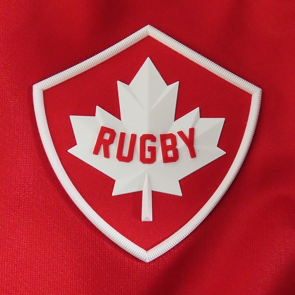 実際に弊社で買取させて頂いたCANTERBURY/カンタベリー 2019年 ラグビーワールドカップ カナダ代表 ラグビージャージ VWR39008 /Mの画像 6枚目
