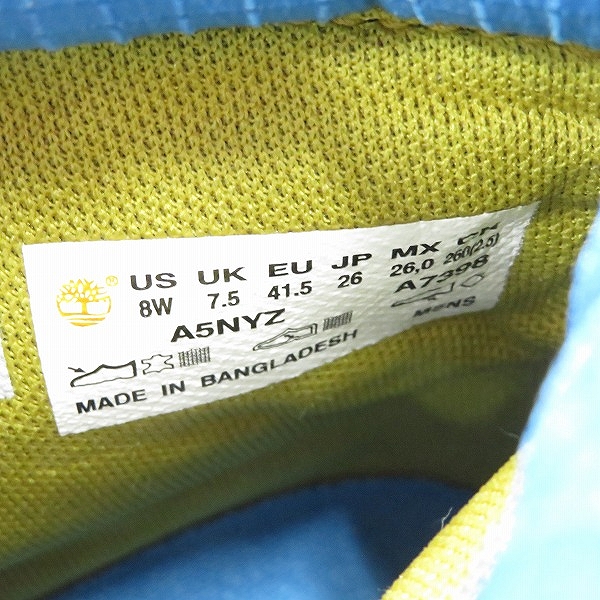 実際に弊社で買取させて頂いたTimberland/ティンバーランド 6 IN PREMIUM BOOT 6インチ プレミアム ブーツ A5NYZ /26の画像 5枚目