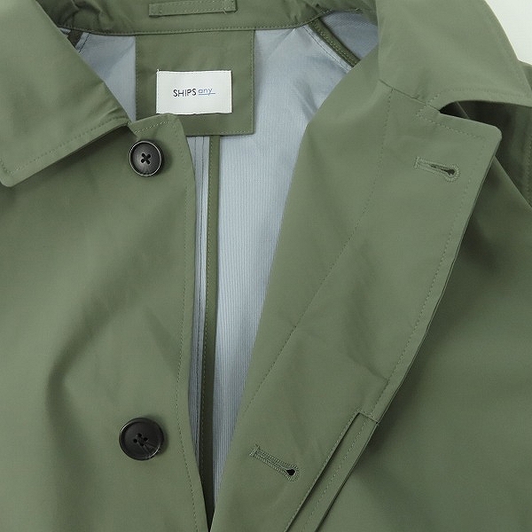 実際に弊社で買取させて頂いたSHIPS any/シップスエニー 3レイヤー バルカラー コート 714-15-0012/XLの画像 3枚目