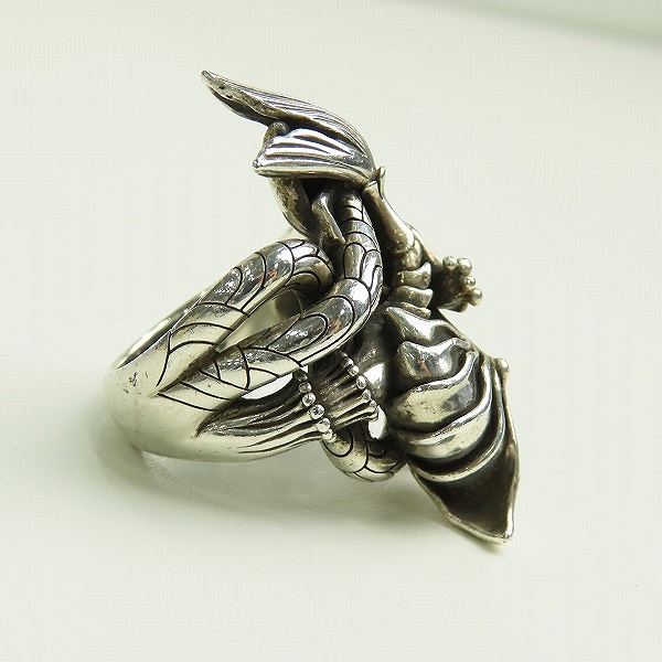 実際に弊社で買取させて頂いたBloody Mary/ブラッディマリー ノーチラスリング 16-16.5号の画像 3枚目