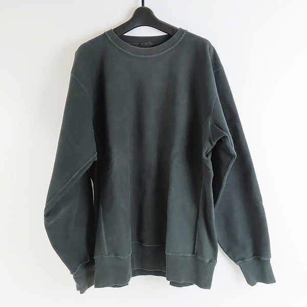 実際に弊社で買取させて頂いたAURALEE/オーラリー SUPER MILLED SWEAT P/O スウェット ブラック A9AP02SM/5